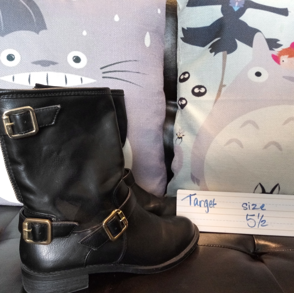 Target Brand Black Boots